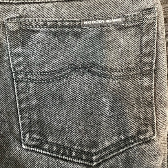 NOBODY Black Denim Bootcut Jeans Mid-Rise - Picture 3 of 7
